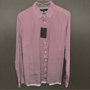 Ted Baker Two Tone Phormal Dress Shirt - Purple
